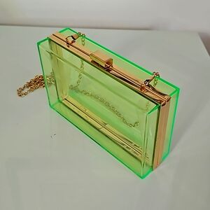 Avant Garde Acrylic Clutch Crossbody by Like Dreams
